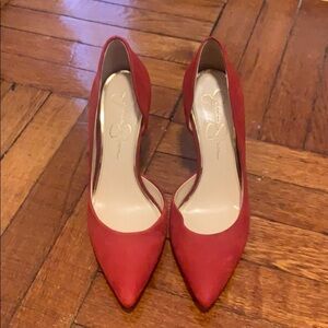 Jessica Simpson red pumps!